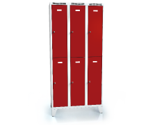  Divided cloakroom locker ALDOP with feet 1920 x 900 x 500
